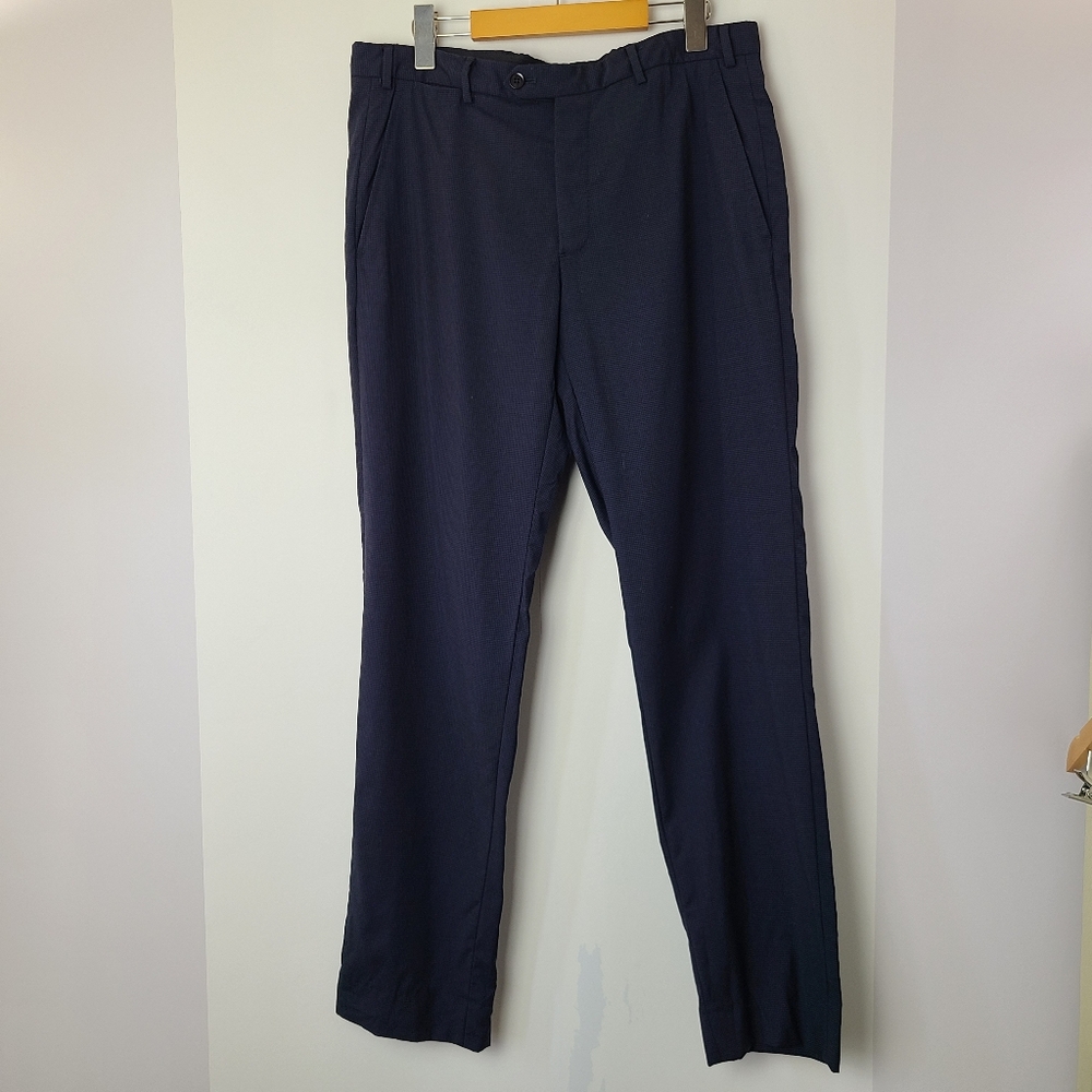 Armani Collezioni wool flat front dress pants, sz 32